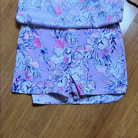 Sold Mercari Lilly Pulitzer Trunks In The Air Ronnie Romper Skort Dress - Picture 5 of 9